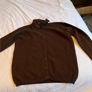 Brandy Melville Cardigan with polo collar